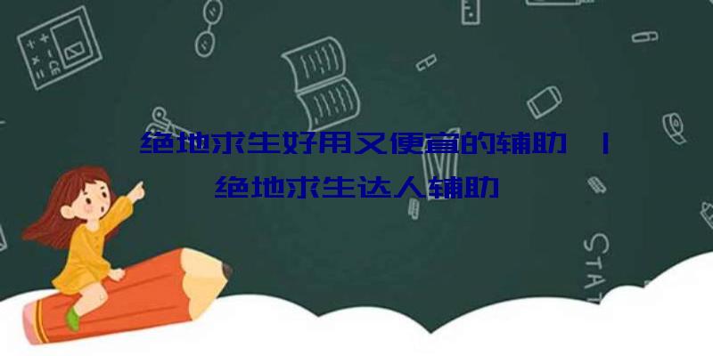 「绝地求生好用又便宜的辅助」|绝地求生达人辅助